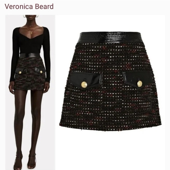 Veronica Beard Dresses & Skirts - Veronica Beard Lucy Tweed Skirt/Size 12